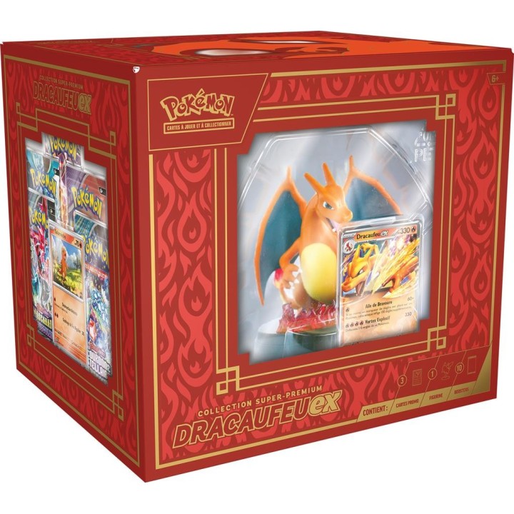 Pokémon : Coffret Découverte Dracaufeu ex