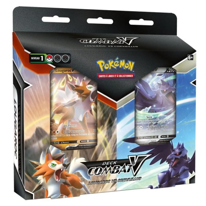 Pokémon : Battle Deck Deck Lougaroc VS Corvaillus-V