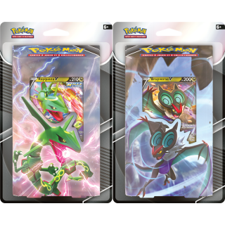 Pokémon : Deck Combat-V Rayquaza-V / Bruyverne-V sous blister