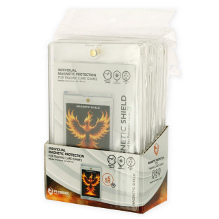 Phoenix Shield :  Lot de 5 Protection acrylique magnétique pour carte
