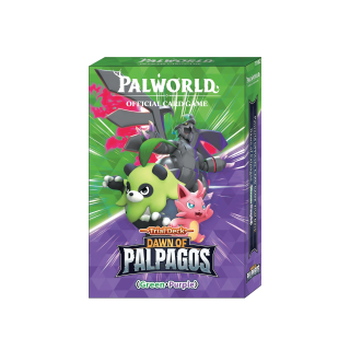 Palworld : Trial Deck Green-Purple- Dawn of Palpagos EN