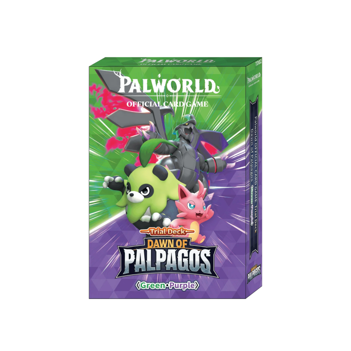 Palworld : Trial Deck Green-Purple- Dawn of Palpagos EN