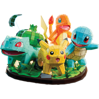 4D Build Pokémon - Diorama Région Kanto